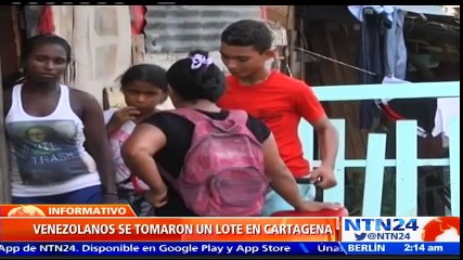 Venezolanos prefieren vivir en un terreno invadido que regresarse a su país