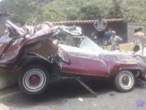 Ecuatorianos repatriados luego de accidente en Venezuela
