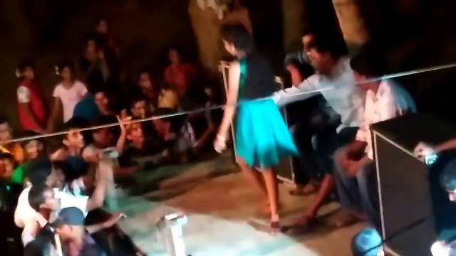 Latest hot telugu midnight stage recording dance august 2016