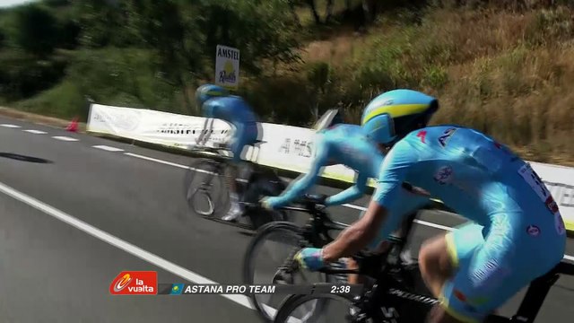 01 KM a meta / to go - Etapa 1 (Ourense termal. B. de Laias / P. N. Castrelo de Miño) - La Vuelta a España 2016