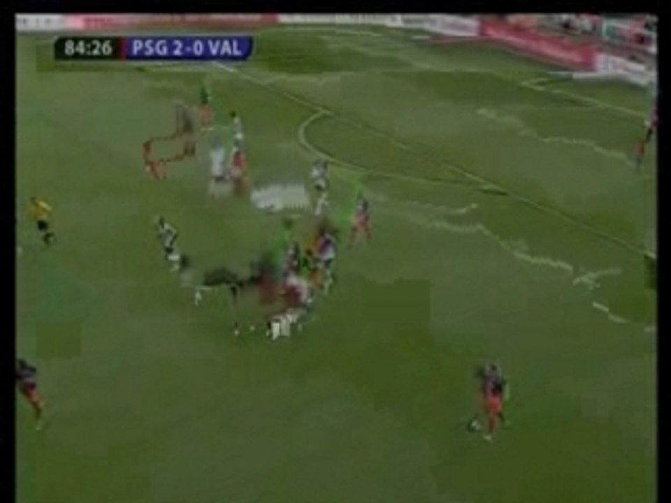 PSG 3-0 FC Valence - But de Luyindula (Emirate's cup 2007)