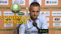Conférence de presse Stade Lavallois - Gazélec FC Ajaccio (0-1) : Denis ZANKO (LAVAL) - Jean-Luc VANNUCHI (GFCA) - 2016/2017