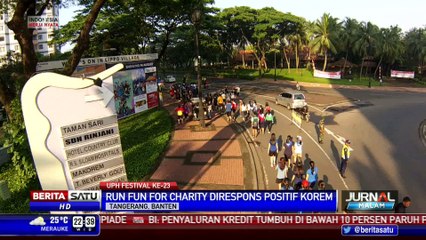 Sambut Mahasiswa Baru, UPH Gelar Fun Run Sembari Beramal