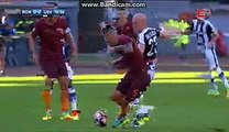 Mohamed Salah Incredible Elastico Skills - AS Roma vs Udinese - Serie A - 20.08.2016