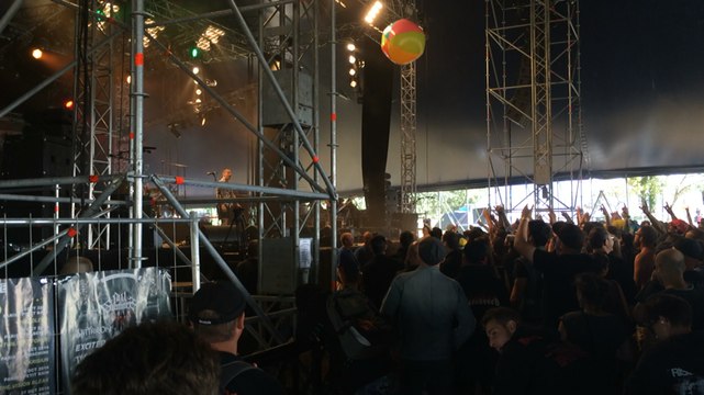 Deuxième jour du festival Motocultor