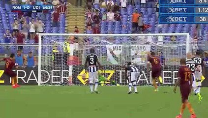 Diego Perotti 1-0 Penalty Goal HD - AS Roma 1-0 Udinese 20.08.2016 HD