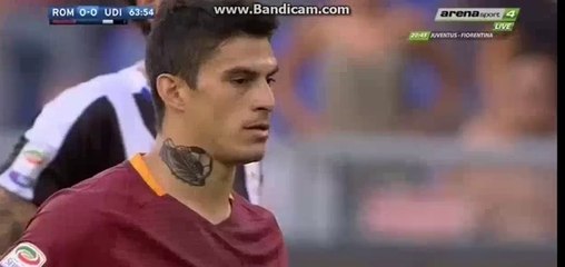 1-0 Diego Perotti Goal - Roma 1-0 Udinese - 20-08-2016