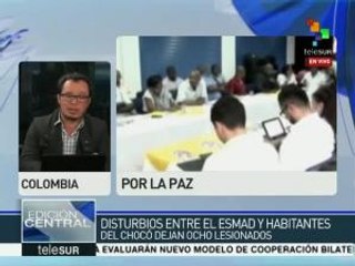 Colombia: habitantes del Chocó continúan denunciando abandono estatal