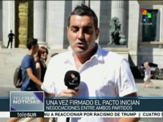 España:Rajoy firma pacto contra la corrupción, exigencia de Ciudadanos