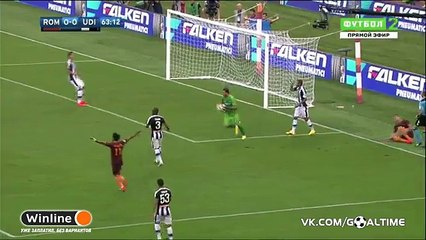 1-0 Diego Perotti  Goal HD - AS Roma 1-0 Udinese  - 20-08-2016 HD