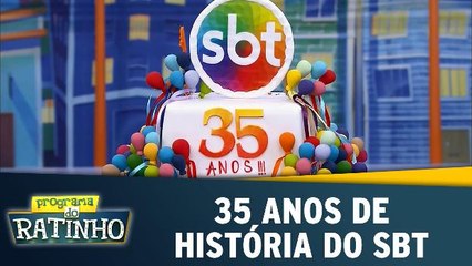 35 anos de história do SBT