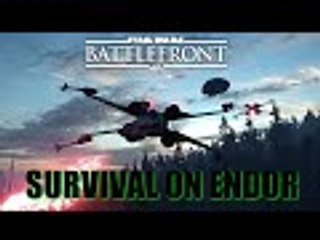 Star Wars Battlefront: Survival On Endor - First time Victory!