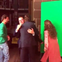 Iván Sánchez, Sebastián Rulli y Angelique Boyer