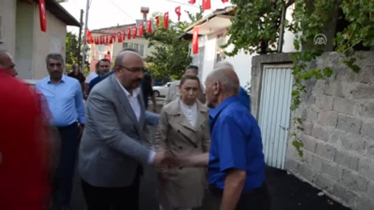 AK Parti Genel Başkan Yardımcısı Çalık'tan Şehit Ailelerine Taziye Ziyareti