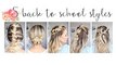 5 Easy Back-to-School Hairstyles _ Cute Girls Hairstyles