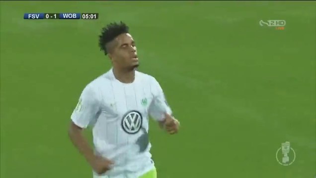 0-1 Steffen Schäfer OwnGoal DFB Pokal - 20.08.2016, FSV Frankfurt 0-1 VfL Wolfsburg
