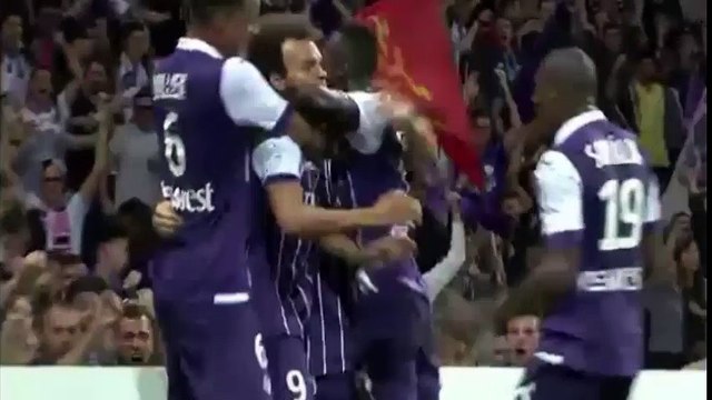 Martin Braithwaite Magnifique But HD - Toulouse FC 3-0 FC Girondins de Bordeaux (20/8/2016)