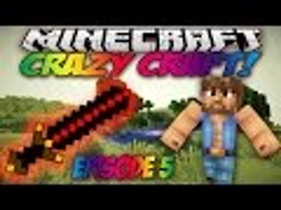 Minecraft CrazyCraft 2.1 Ep. 5 | FINISHING THE BIG BERTHA! w/ TheGoldenVoiceGamer