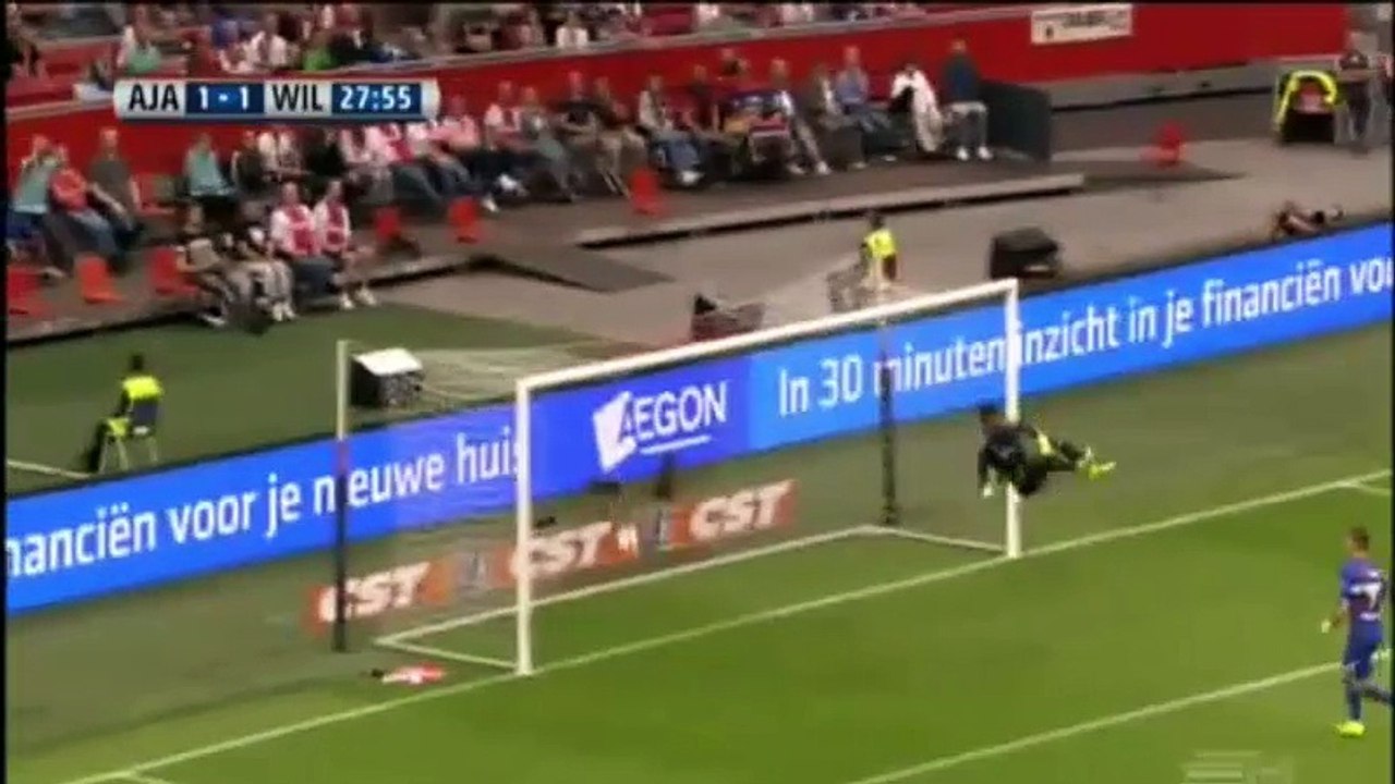 Ajax vs Willem II Highlights Full Match Video Goals Aug 20 , 2016