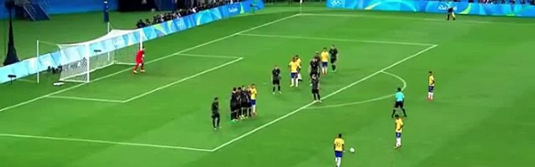 Neymar Goal 1-0 Brazil vs Germany 1-0 Final Rio 20.08.2016 HD