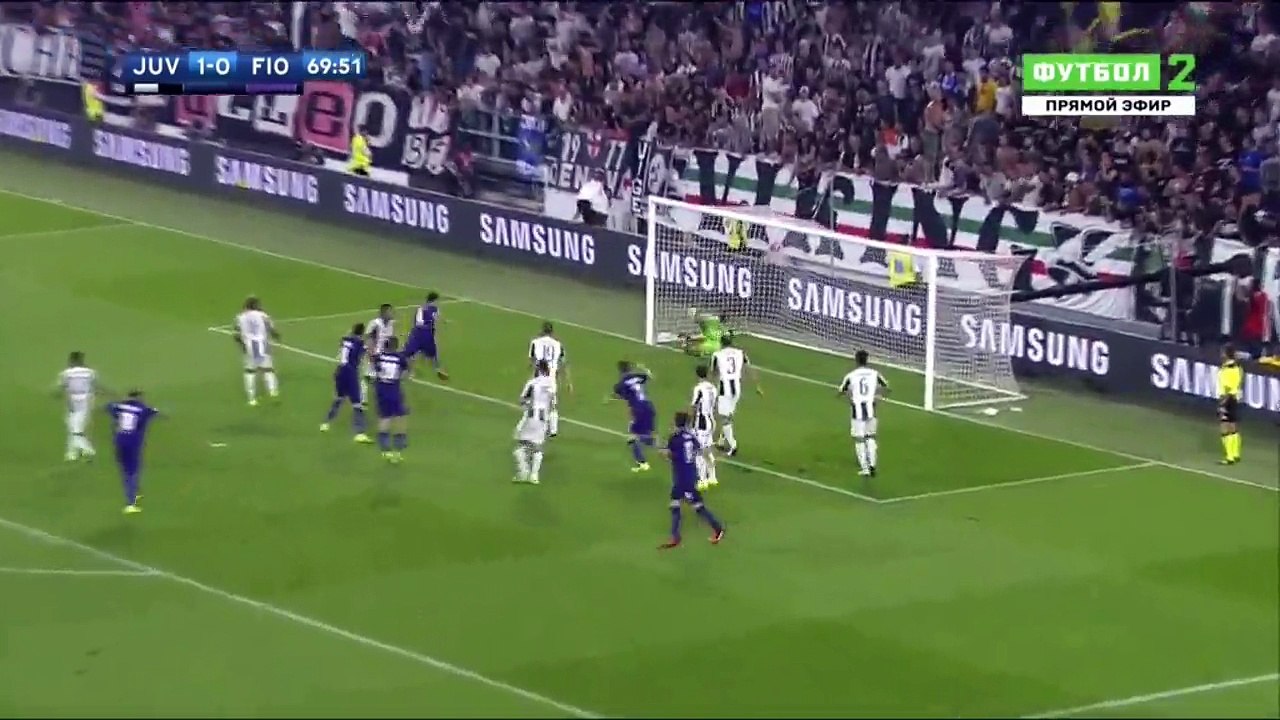 1-1 Nikola Kalinic Goal HD - Juventus 1-1 Fiorentina 20.08.2016 HD