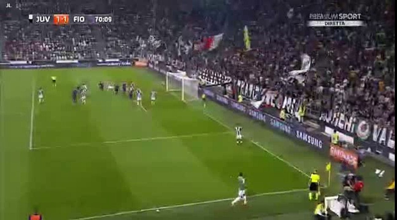 Nikola Kalinic Goal HD - Juventus 1-1 Fiorentina 20.08.2016
