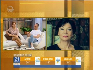 88შოთიკო კალანდაძე ნანი ბრეგვაძეს მადლობა [ ფრაგმენტი ტ.ვ. იმედის გადაცემიდან ]