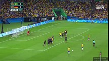 Le coup franc somptueux de Neymar en finale du tournoi olympique !!! Brésil 1- Allemagne 0 HD