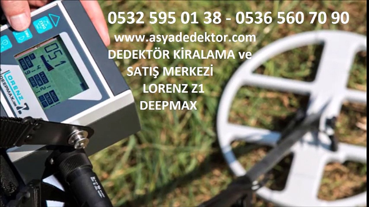 LORENZ KİRALAMA FİYATLARI,0532 595 01 38, LORENZ DEDEKTÖR FİYATI,DEEPMAX Z1 KİRALAMA,KİRALIK,DEDEKTÖR,Z1,LORENZ,DEEPMAX,