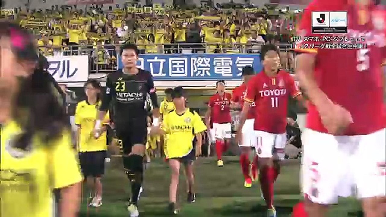 Kashiwa 3:1 Nagoya (20 August 2016 J League)