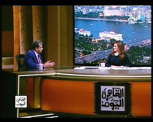 الدكتور خالد فهمي وزير البيئة في ضيافة رانيا بدوي