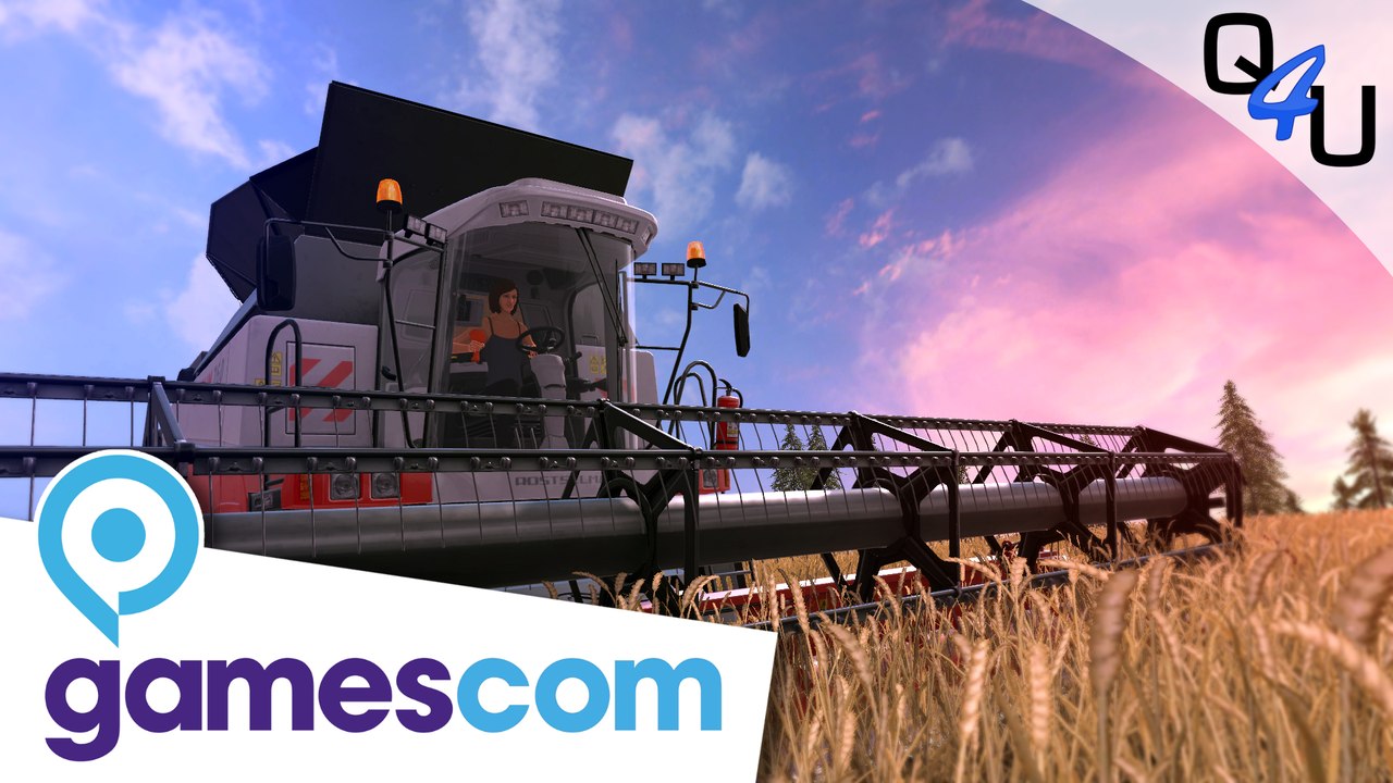 gamescom 2016: Landwirtschafts-Simulator 17 Trailer | QSO4YOU Gaming