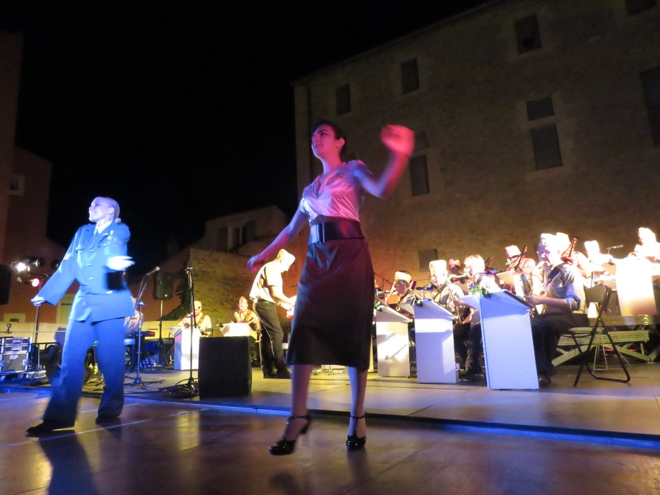 Concert de la Liberation de Trets, par "Génération Jazz" - 20aout2016