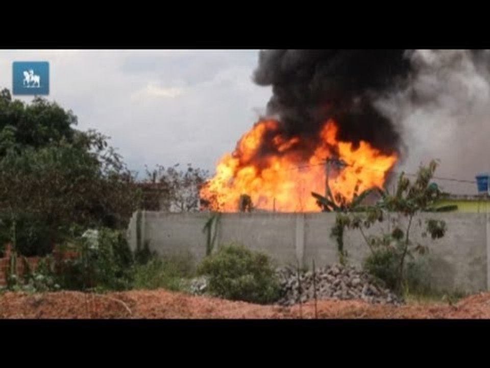 Veja imagens de incêndio em depósito de combustível no Rio