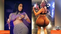 MILEY CYRUS Mocks NICKI MINAJ with MASSIVE FAKE BUTT