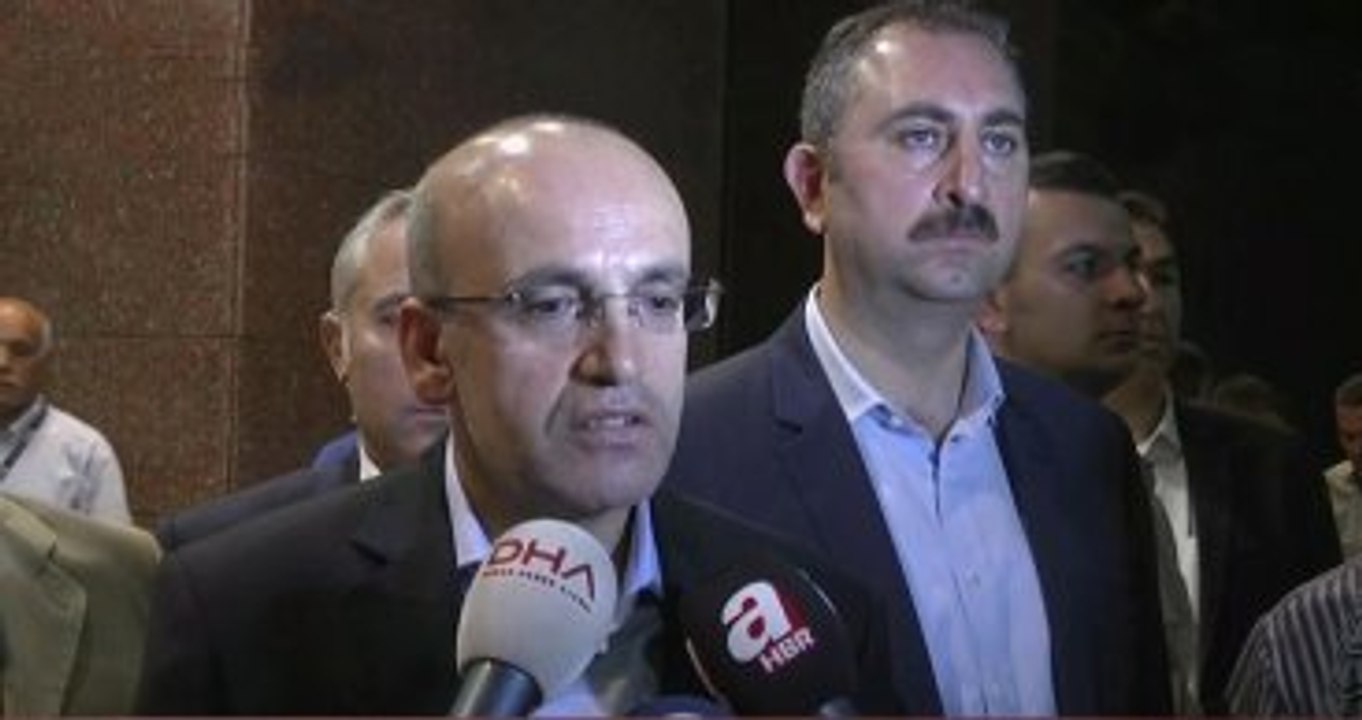 Başbakan Yardımcısı Mehmet Şimşek ve Sağlık Bakanı Recep Akdağ Gaziantep'te