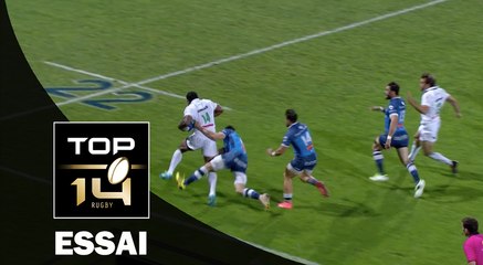 TOP 14 ‐ Essai Jale VATUBUA (SP) – Castres‐Pau – J1 – Saison 2016/2017