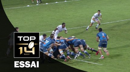 TOP 14 ‐ Essai Eric SIONE (CO) – Castres‐Pau – J1 – Saison 2016/2017