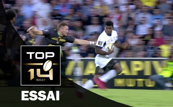 TOP 14 ‐ Essai Noa NAKAITACI (ASM) – La Rochelle‐Clermont – J1 – Saison 2016/2017