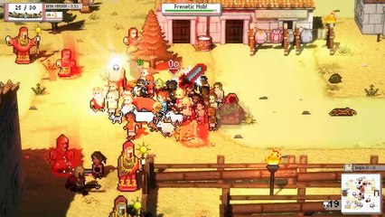 Okhlos Gameplay August 2016 Destroy the Greek Gods