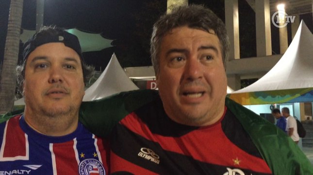 Torcedores mandam recado para Alemanha e até para Vampeta na saída do Maracanã