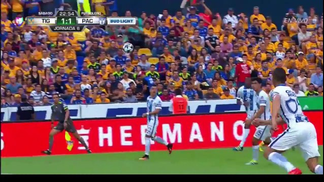 Resumen del Partido Tigres 4 - 2 Pachuca Jornada 6 Apertura 2016