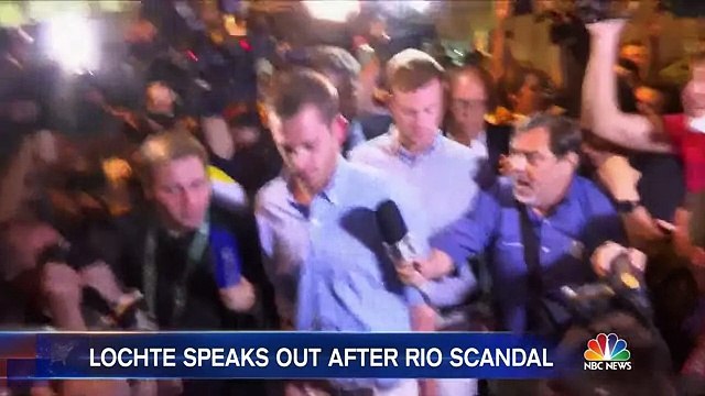 Ryan Lochte Calls His Behavior in Rio 'Immature' in NBC News Exclusive - YouTube