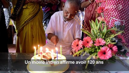 Un moine indien affirme être le plus vieil homme sur terre