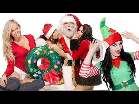 WWE Hottest Divas Christmas Special - Bella Twins, Paige, Summer Rae, Lana