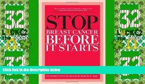 Big Deals  Stop Breast Cancer Before it Starts  Best Seller Books Most Wanted