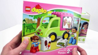 Best Ice Cream  Learning Toy Video for Kids! Let's Make & Sell Duplo Lego Block Ice Cream!