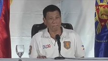 Duterte califica de 