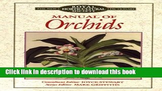 [PDF] Manual of Orchids (Royal Horticultural Society) Full Online