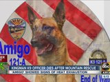 Kingman K9 officer dies after mountain rescue